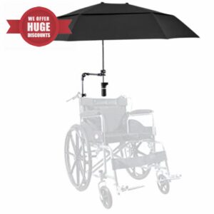 Wheelchair Umbrella With Clamp
