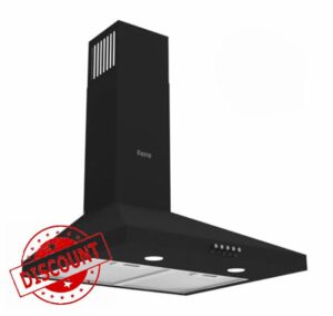 Ferre PH500-INV-PBL 50cm SilentArt Pyramid Chimney Hood - Black            [Energy Class A+]