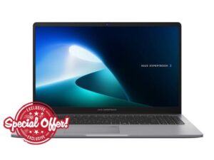 ASUS ExpertBook P1 P1503CV Laptop | 15.6" Full HD Screen | Intel i7-13620H | 32GB RAM | 1TB PCIe SSD | Windows 11 Professional