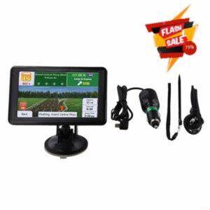 Car GPS Navigation System Portable Touch Screen With 5 Inch Display
