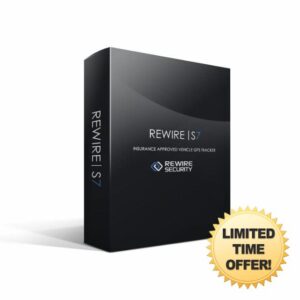 REWIRE SECURITY Thatcham S7 GPS Tracking Device | Free Installation | Insurance Approved Vehicle Protection Tracker | 1 Year GPSLive & App Subscription Included | Insurance Premium Discou