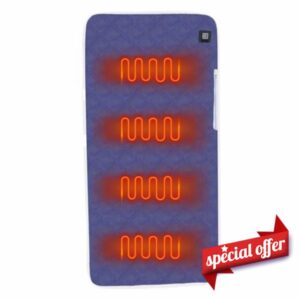 Seat Heating Pad | USB Heated Seat Mat with 3 Heating Levels | Soft Warmer Cover for Lumbar Thigh Hip Massage Students Gamers Drivers Elderly Indoor Fishing Outdoor Ca