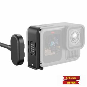 Magnetic Contacto Go pro(Door/Power Cable Kit) for Go pro Hero 13/12/11/10/9 Black