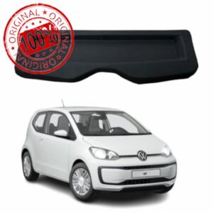 Car Parcel Shelf - Compatible with Volkswagen Up (2011-2023) | Sturdy Boot Cover with Clips for Extra Storage | Space Saving Car Accessories | Black