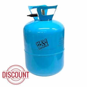 Helibox Party Helium Canister – Disposable Helium Balloon Gas Cylinder