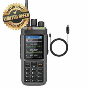 RT-880 Walkie Talkie 10W Portable Ham Radio 1024 Channels HF CB SSB Rx with Cross-Band Repeater