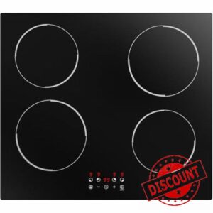 60cm Induction Hob - 4 Zone Ceramic Glass Cooktop