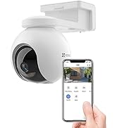 EZVIZ Solar Powered Security Camera Outdoor No Monthly Fee 32GB Built-in Storage, Continuous Powe...