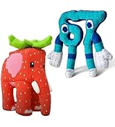 CRGANGZY Steal a Brainrot Plush Cushion Pillow, Number 9 Stuffed Digital Doll Toy for Fans Kids A...
