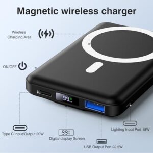 AOGUERBE Magnetic Wireless power bank 10000mAh