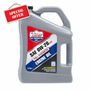 Lucas Oil Synthetic 0W-20 ECO Engine Oil - 5 Litre