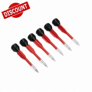 6 x Tips Arrows HDS68 Black Cal. 68