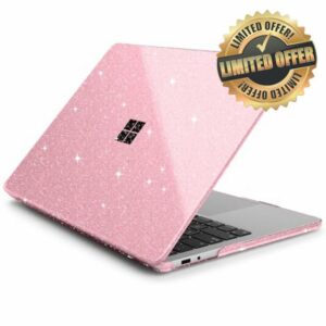 Batianda Crystal Clear Case for 13-inch Microsoft Surface Laptop Copilot+ PC 2025 (Latest Model)