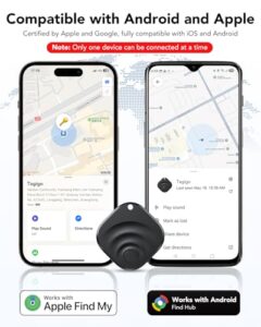 2 in 1 Bluetooth tracker Tag Works on Google and Apple's "Find My" app