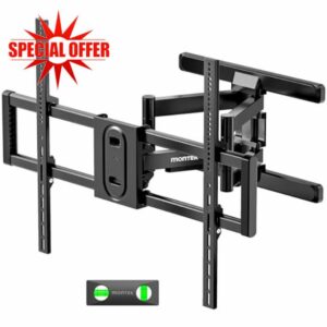 monTEK Full Motion TV Wall Bracket for 60"-100" TVs