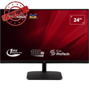 ViewSonic 23.8 Inch VA2432-MHD-3 FHD IPS LED VGA HDMI DP Monito