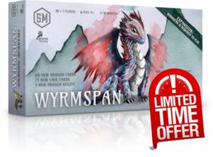 Stonemaier Games | Wyrmspan Dragon Academy | Board Game Expansion | Ages 14+ | 1-5 Players | 90 Minutes Playing Time
