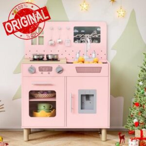 MAMIZO Wooden Play Kitchen for Kids