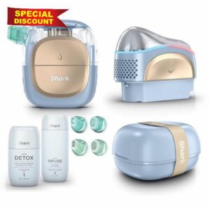 Shark FacialPro Glow. The UK's first at-home facial; pore extraction