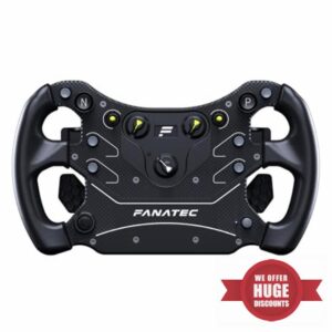 Fanatec Sim Racing CSL Steering Wheel GT3 – Overmolded Grips
