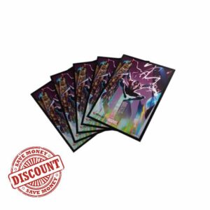 Gamegenic | Magic: The Gathering - Marvel's Spider-Man Premium Art Sleeves - Spider-Man Miles Morales| 105 Sleeves Per Pack | Trading Card Accessory