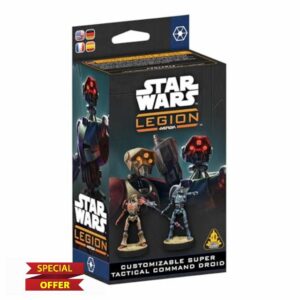 Asmodee | Star Wars: Legion - Customisable Super Tactical Command Droid | Miniature Board Game | Ages 14+ | 2 Players | 90+ Minutes Playing Time