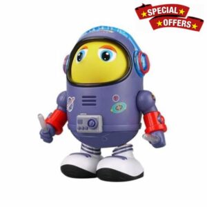 Dancing Astronaut Duck Toy with Music and LED Lights