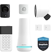 SimpliSafe Wireless Home Security Systems & Alarm System | Wireless Outdoor Security Camera, Entr...