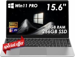 Kayoote 15.6 inch Win 11 Pro Laptop Computer