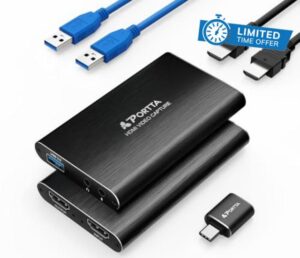 PORTTA HDMI Video Capture Card