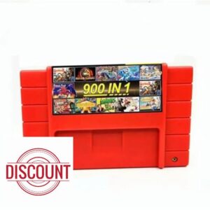 Retrotech Super 900-in-1 Game Cartridge for SNES: 16-Bit Classic Games