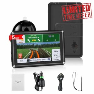 5 Inch Sat Navs for Cars