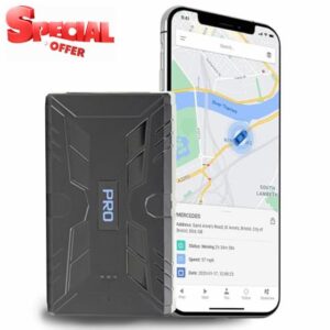 REWIRE SECURITY 104 PRO 4G Magnetic GPS Vehicle Tracker – Portable Real-Time Locator for Car