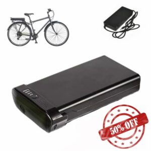 24 Volt 36 Volt Rear Rack E-Bike Lithium Li-ion Battery 24V 10.4Ah 14Ah 36V 10.5Ah 7.8Ah Electric Bike Luggage Rack Battery Replacement for 0-500W Mountain Bike Moto