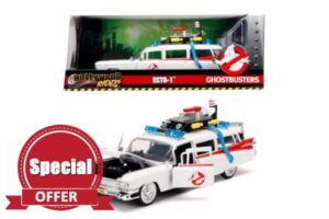 Jada Toys Ghostbusters ECTO-1 Metallic 1:24 Scale