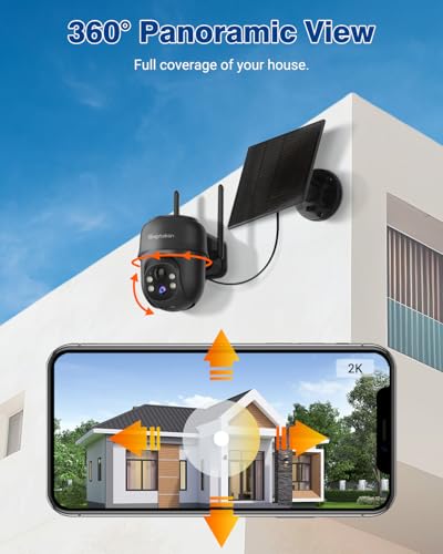 2.4G WiFi Camera with Spotlight Color Night Vision