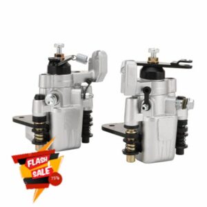WOOSTAR Front and Rear Hydraulic Disc Brake Caliper Replacement for Econelo UTV ATV Go Kart 1.5KW Engine