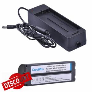 DuraPro 1Pc 2000mAh NB-CP2L NB CP2L Battery + Charger Adapter for Canon NB-CP1L CP2L SELPHY CP100 CP200 CP300 CP400 CP510 CP600 Photo Printers