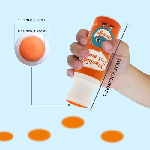 Non-Toxic Bingo Pens for Toddlers 1-3 2-4