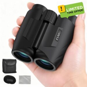 ESAKO 12x30 High Powered Binoculars for Adults & Kids