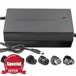 29.4V 42V 54.6V 58.8V 67.2V 84V 96.6V Li-ion battery multi-function charger 2A 5A with cooling fan 24V 36V 48V 51V 60V 72V (58.8V 5A)