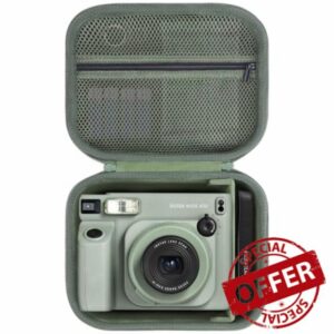Hard Case Compatible with Fujifilm INSTAX Wide 400/300 Instant Camera (Green)