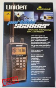 Uniden UBC 125 XLTC Handheld Radio Scanner