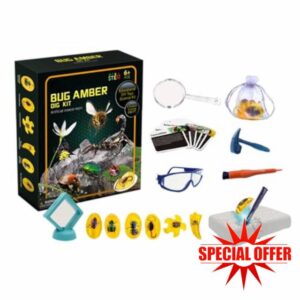 Mining Toy Kit Educational Science for Kids Interactive Archaeological Digging with Fossils Bugs Gems Learning Young Explorers Curious Minds Engaging Hands-On Boys and Girls Aged 6 Ove