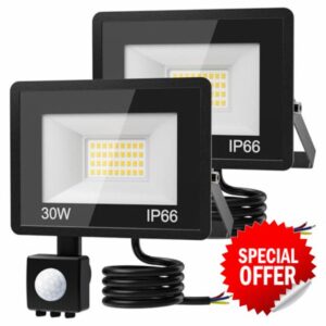 30W Security Lights Outdoor Motion Sensor