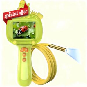 Endoscopic Camera STEM Educational Toy Green for Kids