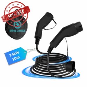 Type 2 to Type 2 EV Charging Cable