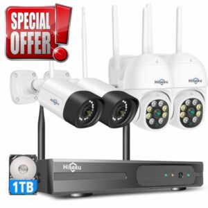 Hiseeu Wireless Security Camera System