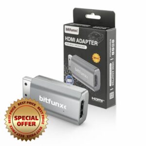 BITFUNX Dreamcast HDMI Adapter - Supports VGA to HDMI