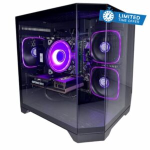 GFX LEGENDARY Gaming PC High-Performance Desktop PC - AMD R7 5700X • 32GB RAM DDR4 • RTX 3060 12GB • 1TB SSD - Fast & Smooth with RGB • Advanced Cooling • Windows 11 (RTX 3060 12GB